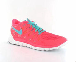 Nike Womens Free 5.0 - Hardloopschoenen - Dames - Maat 36,5 - Fluor Roze