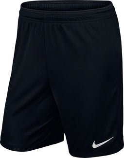 Nike Youth Park II Knit Nb Sportshort Kinderen - Black/White - Maat 152