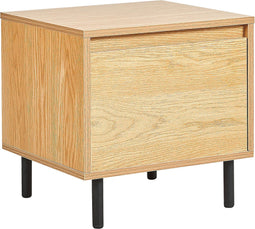 NIKEA - Nachtkastje - Lichthout - MDF