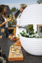 Nikki Amsterdam | The.Bowl | Multicolor LED verlichting | Bluetooth Speaker | Bowl | Wijnkoeler | Champagnekoeler | Ijskoeler | Ice Bucket | Ijsemmer | Tuin Verlichting | Feest Verlichting | Met gratis App bedienbaar | 60cm doorsnee |