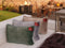 Nikki Amsterdam | The.Pillow | Taupe | Bruin | Duurzaam | Draadloos | 60 x 45 x 18cm | Infrarood | Warmtekussen | In en Outdoor | Loungekussen | incl 16.000 mAh Powerbank | Gebruiksduur: tot 14 uur