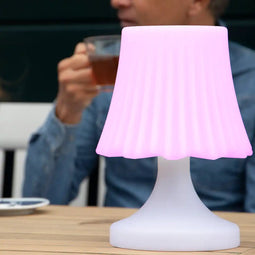 Nikki.Amsterdam | The.Twilight | Tafellamp | Tuin Verlichting | Feest Verlichting | Nachtlampje | Diner Verlichting | RGB Multicolor | met Afstandsbediening | Meerkleurige led verlichting