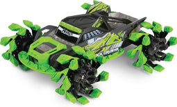 NIKKO RC 10211 Rock CrushR, Bestuurbare Auto RC Auto, Offroad Voertuig tot 14 km/h, Automatisch Uitschuifbare Wielen, Extra Grip, 100 m Bereik, 2,4 GHz, Voor Kinderen vanaf 6 Jaar & Volwassenen, ca. 33 cm, Groen