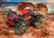 NIKKO RC 10212 Rock CrushR, Bestuurbare Auto RC Auto, Offroad Voertuig tot 14 km/h, Automatisch Uitschuifbare Wielen, Extra Grip, 100 m Bereik, 2,4 GHz, Voor Kinderen vanaf 6 Jaar & Volwassenen, ca. 33 cm, Rood