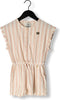 Koko Noko T-GIRLS Jumpsuit - Meisjes - Oranje gestreept - Maat 74