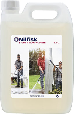 NILFISK STONE & WOOD CLEANER 2.5 L REINIGINGSMIDDEL ICM HOGEDRUKREINIGER STEEN EN HOUT