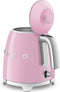 Smeg KLF05PKEU - Mini Waterkoker - 0,8L 1400W - Roze