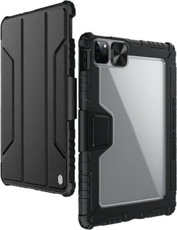 Nillkin - Armor Sleepcover Stand hoes - Geschikt voor iPad Pro 11 inch (2020) / Geschikt voor iPad Air (2022 / 2020) - Zwart