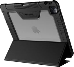 Nillkin - Armor Sleepcover Stand hoes - Geschikt voor iPad Pro 12.9 inch (2018/2020) - Zwart