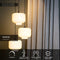 Lucide MEDINE - Hanglamp - Ø 46 cm - 3xE27 - Opaal