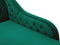 NIMES - Chaise longue - Groen - Linkerzijde - Fluweel