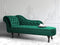 NIMES - Chaise longue - Groen - Linkerzijde - Fluweel