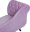 NIMES - Chaise longue - Violet - Linkerzijde - Fluweel