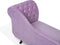 NIMES - Chaise longue - Violet - Rechterzijde - Fluweel