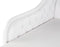 NIMES - Chaise longue - Wit - Rechterzijde - Kunstleer