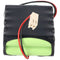 NiMH 12V 800mAh F2x5 battery pack with cable and plug