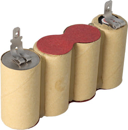 NiMH-batterij - 1500 mAh (4,8 V) voor elektrische bezem huisreiniger huishoudelijke robots zoals Kärcher ABS-K55