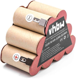 NiMH-batterij - 2000 mAh (10,8 V) voor stofzuiger, huishoudrobots, zoals Dirt Devil 0030013, L3-R2-F4-N2