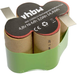 NiMH-batterij 3000 mAh (4,8 V) - voor elektrisch gereedschap, gereedschap, elektrisch gereedschap, gereedschappen zoals Kärcher 4KR-1500SC / V