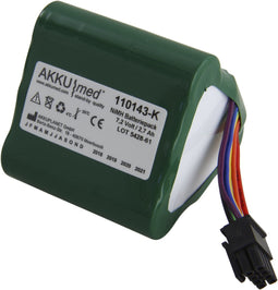NiMH-batterij doorgegeven voor Alaris Medical System Asena - Smart Pack 1000SP01122