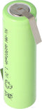 NiMH-batterij Flattop Mignon AA 800 mAh met soldeertag in Z-vorm