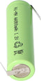 NiMH-batterij Flattop Mignon AA 800 mAh met soldeertag in Z-vorm