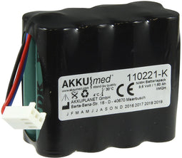 NiMH-batterij geschikt voor BCI Capnocheck CO², SPO², 3303, AD700 - Type 8200 (9714)