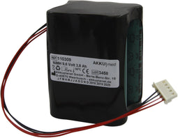 NiMH-batterij geschikt voor Nellcor N-560, N560 Oximax Puls Mediana M6008-O