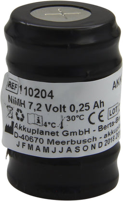 NiMH batterij geschikt voor Servox strottenhoofd vibrator 1296 / Speech Aid INTON