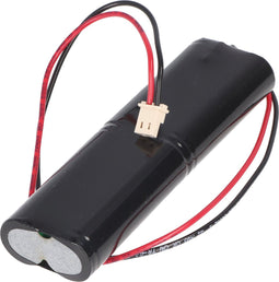 NiMH-batterijpakket geschikt voor nood- en veiligheidsverlichting met 4,8 volt spanning en 1600 mAh capaciteit, afmetingen 100x15x30mm, Molex 50-37-5023 connector