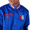 New Era - Philadelphia 76ers - NBA Satin Blue Bomber Jacket