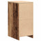 vidaXL - Garagekast - 40x51x85 - cm - massief - grenenhout - oud - hout