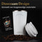 Nimma® Thermosbeker - 500 ml - Koffiebeker To Go - RVS - Wit