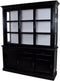 HSM Collection Buffetkast Provence - 180 cm - zwart/wit