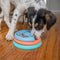 Nina Ottosson Puppy Lickin' Layers - Hondenvoerbak - Ø16.7x16.7 cm Blauw Oranje Groen Puppies