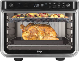 Ninja Foodi 10-in-1 Vrijstaande Elektrische Oven - AirFryer, Bakken, Grillen en meer - 29 Liter - 2400 Watt - DT200EU