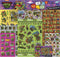 Ninja Turtles stickers Totum super sticker set XL - 7 vellen incl. luxe metallic en laser stickers 38 x 36 knutselen stickeren Sint schoencadeau