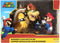 NINTENDO SUPER MARIO BOWSER 18CM VS. MARIO FIGUREN SET