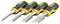 DEWALT DWHT0-16063 Set steekbeitels 4-delig 6, 12, 18, 25 mm