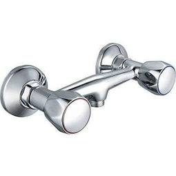EDOUARD ROUSSEAU Douchemengkraan - Comfort - Facetgeslepen metalen grepen - Chroom