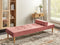 NIORT - Chaise longue - Roze - Polyester