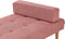 NIORT - Chaise longue - Roze - Polyester