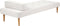 NIORT - Chaise longue - Wit - Polyester