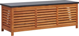 vidaXL - Tuinbox - 150x50x55 - cm - massief - eucalyptushout
