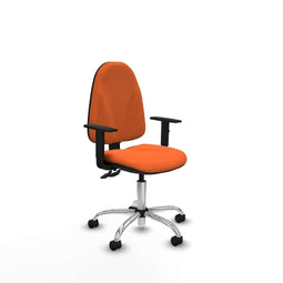 Piqueras y Crespo B1D05RN - Bureaustoel - Hoogteverstelbaar met armleuning - Oranje