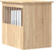 vidaXL - Hondenbench - 45x62x59 - cm - bewerkt - hout - sonoma - eikenkleurig