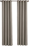 Larson - Luxe Geweven Blackout Gordijn - Ringen - Taupe - 300 x 250 cm - Verduisterend & kant en klaar