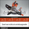 POWERPLUS POWDP2560 - Verstekzaag 20V - Telescopisch 210mm - Met lasergeleider
