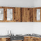 vidaXL - Keukenwandkast - 60x31x60 - cm - spaanplaat - oud - hout