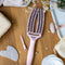 Olivia Garden Fingerbrush Combo - Anti-klit borstel - Geïoniseerd nylon - Pastel Pink